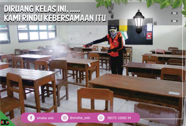 PENYEMPROTAN DISNFEKTAN DI SMALSA